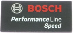 Bosch Logo-Deckel Adapter - Mit Logooption -EBIKE Verkäufe bosch logo deckel performance speed rechteckig
