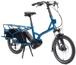 KIFFY Capsule MT Smart - E-Lastenrad 2023 -EBIKE Verkäufe kiffy capsule mt mineral blue 2