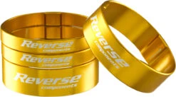 REVERSE Ultra Light Spacer 1 1/8" -EBIKE Verkäufe reverse ultra light spacer gold