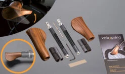 Velospring Fahrradgriff Sen Comfort - Gefedert -EBIKE Verkäufe velospring fahrradgriff sen comfort gekuerzt links